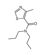 4-methyl-thiazole-5-carboxylic acid dipropylamide Structure