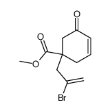 methyl 1-(2-bromoallyl)-5-oxocyclohex-3-enecarboxylate Structure