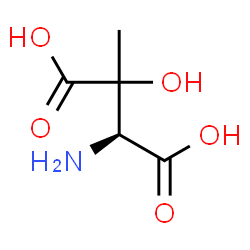 Aspartic acid,3-hydroxy-3-methyl- Structure