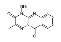 4-amino-2-methyl-[1,2,4]triazino[3,2-b]quinazoline-3,10-dione Structure