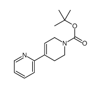 3',6'-DIHYDRO-2'H-[2,4']BIPYRIDINYL-1'-CARBOXYLIC ACID TERT-BUTYL ESTER Structure