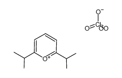 2,6-Diisopropylpyrylium perchlorate Structure