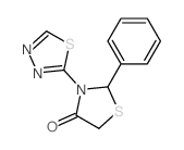 2-phenyl-3-(1,3,4-thiadiazol-2-yl)thiazolidin-4-one picture