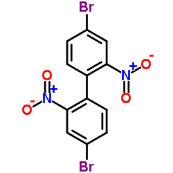 4,4'-二溴-2,2'-二硝基联苯结构式
