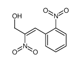 2-nitro-3-(2-nitrophenyl)prop-2-en-1-ol Structure