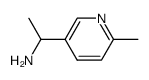 1-(6-methylpyridin-3-yl)ethanamine Structure