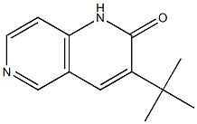 3-tert-butyl-1,6-naphthyridin-2(1H)-one结构式