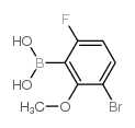 3-溴-6-氟-2-甲氧基苯基硼酸图片