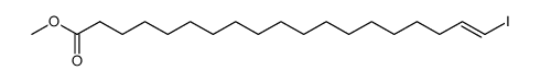 methyl (E)-19-iodo-18-nonadecenoate结构式