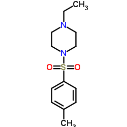 1-Ethyl-4-[(4-methylphenyl)sulfonyl]piperazine structure