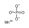 Manganese (II) phosphate, Mn 34 structure