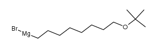 (8-(tert-butoxy)octyl)magnesium bromide结构式