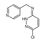 6-chloro-N-(pyridin-4-ylmethyl)pyridazin-3-amine Structure