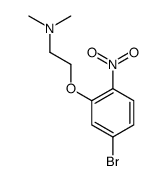 Ethanamine, 2-(5-bromo-2-nitrophenoxy)-N,N-dimethyl- picture