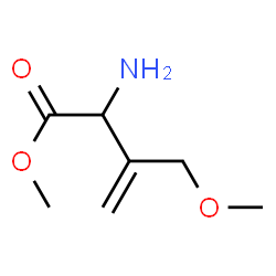 3-Butenoic acid,2-amino-3-(methoxymethyl)-,methyl ester structure