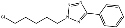 2-(5-chloropentyl)-5-phenyl-2H-1,2,3,4-tetrazole Structure