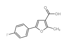 5-(4-fluorophenyl)-2-methylfuran-3-carboxylic acid picture