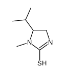 1-methyl-5-propan-2-ylimidazolidine-2-thione结构式