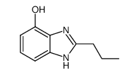 Benzimidazol-4-ol, 2-propyl- (6CI) Structure