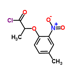 2-(4-Methyl-2-nitrophenoxy)propanoyl chloride picture