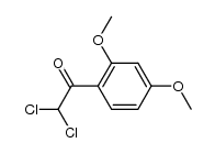 2,4-dimethoxy-ω,ω-dichloroacetophenone Structure