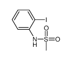 N-(2-iodophenyl)methanesulfonamide Structure