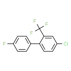 4-Chloro-4'-fluoro-2-(trifluoromethyl)-1,1'-biphenyl picture