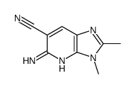 5-amino-2,3-dimethylimidazo[4,5-b]pyridine-6-carbonitrile Structure