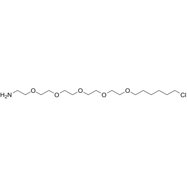 NH2-PEG5-C6-Cl Structure