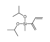 buta-1,3-dien-2-yl-methyl-di(propan-2-yloxy)silane结构式