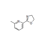 2-(6-甲基吡啶-2-基)-4,5-二氢噁唑结构式