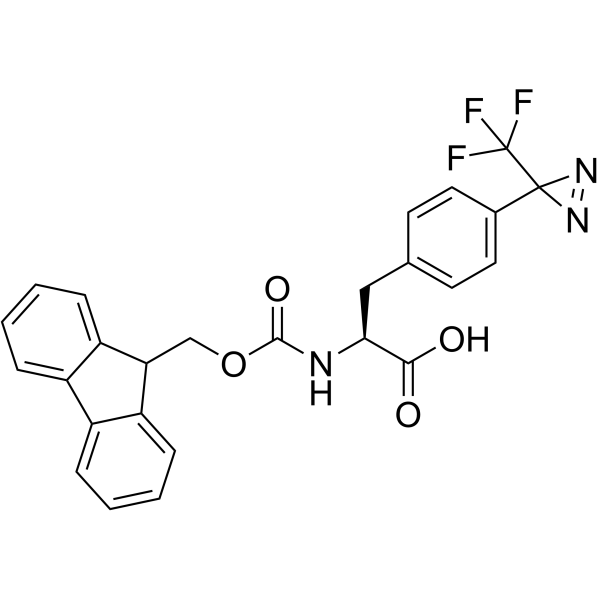 Fmoc-L-Photo-Phe-OH结构式