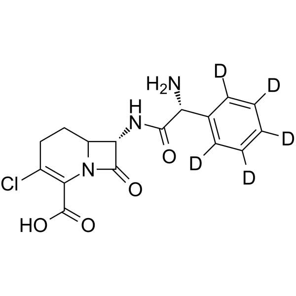 Loracarbef-d5 Structure