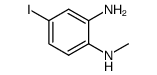 4-iodo-N1-methyl-benzene-1,2-diamine Structure