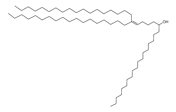 24-octadecyl-23-dotetraconten-19-ol Structure