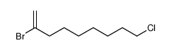 2-bromo-9-chloronon-1-ene结构式