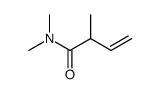 N,N-dimethyl-2-methyl-3-butenamide Structure