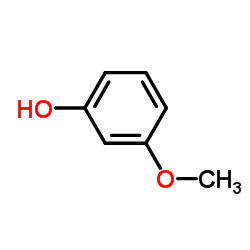 m-Methoxyphenol Structure