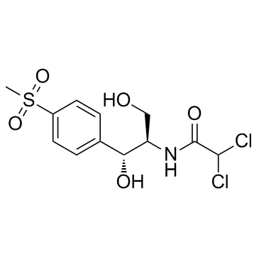 甲砜霉素结构式