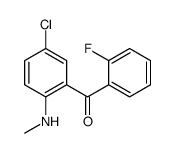 (5-氯-2-(甲基氨基)苯基)(2-氟苯基)甲酮图片