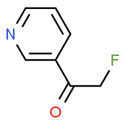 Ethanone, 2-fluoro-1-(3-pyridinyl)- (9CI)结构式