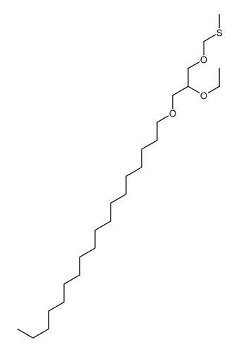 1-[2-ethoxy-3-(methylsulfanylmethoxy)propoxy]octadecane结构式