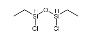 1,3-dichloro-1,3-diethyldisiloxane Structure