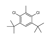 3,5-Di-tert-butyl-2,6-dichlorotoluene结构式