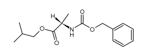 Z-L-Ala isobutyl ester Structure