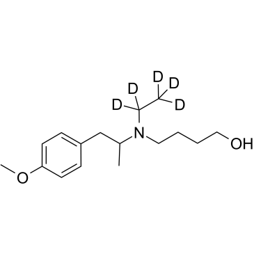 Mebeverine alcohol D5结构式