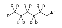 1-bromohexane-2,2,3,3,4,4,5,5,6,6,6-d11 Structure