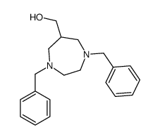 (1,4-dibenzyl-1,4-diazepan-6-yl)methanol Structure