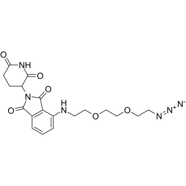 Pomalidomide 4'-PEG2-azide图片