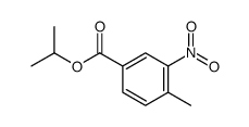 isopropyl 3-nitro-p-toluate Structure